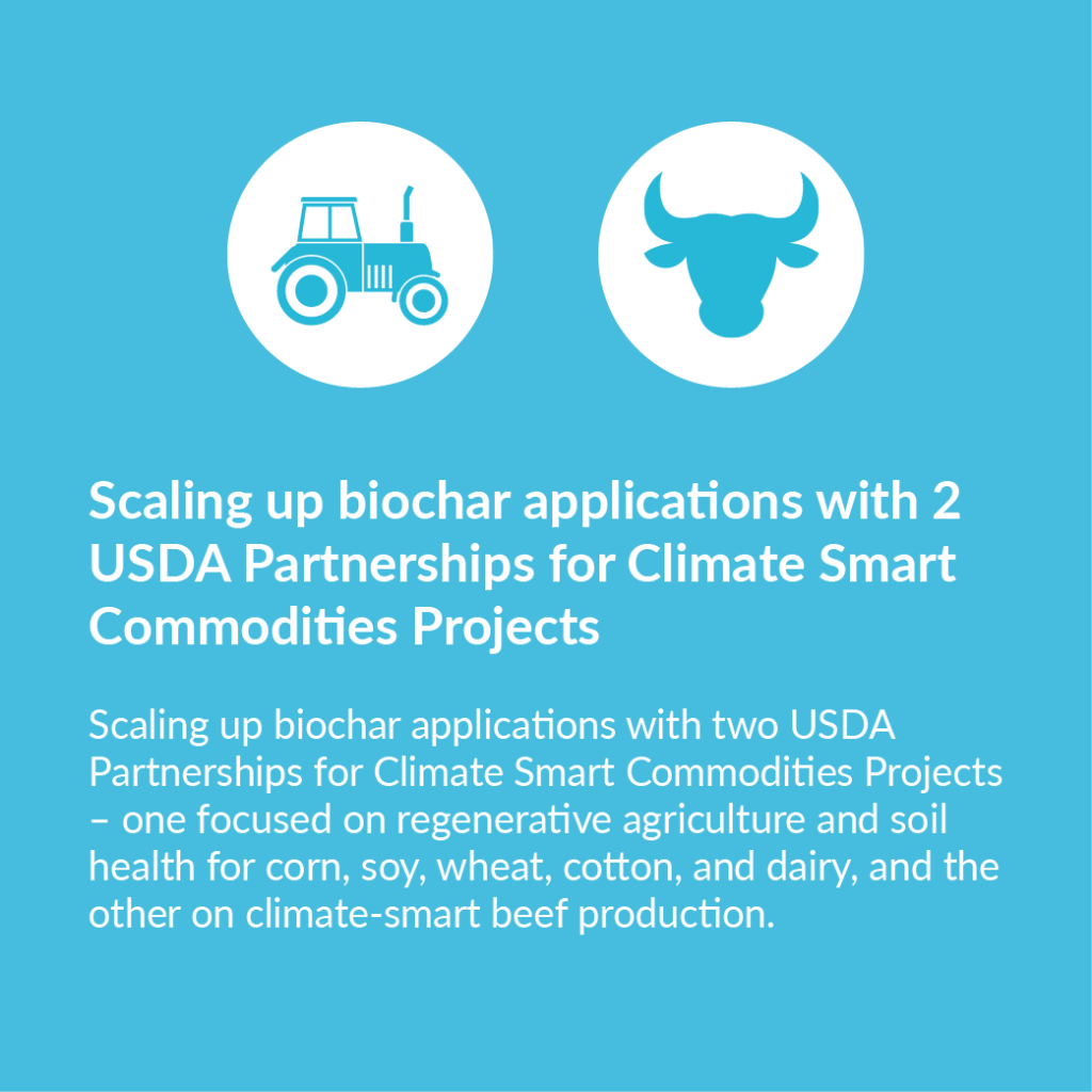 AFT's initiatives to promote the wide scale adoption of biochar as a natural climate solutions with a lot of potential.